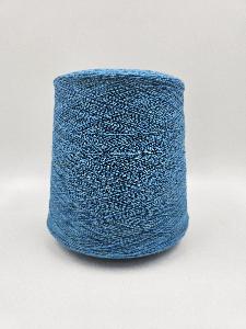 Пряжа Cashmere, Loro Piana, кашемир, цвет ярко-бирюзовый меланж